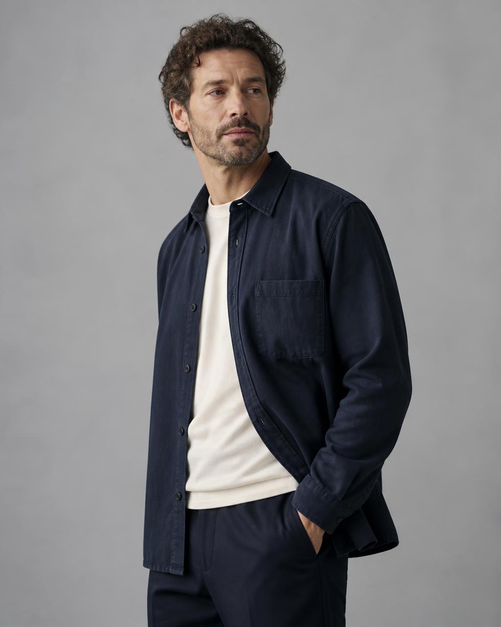 Modern Polished Overshirt